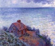 Claude Monet The Coustom s House oil painting reproduction